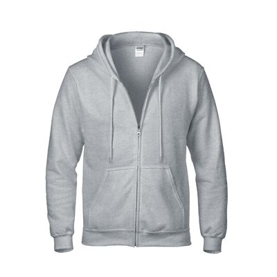 Grey zip jacket