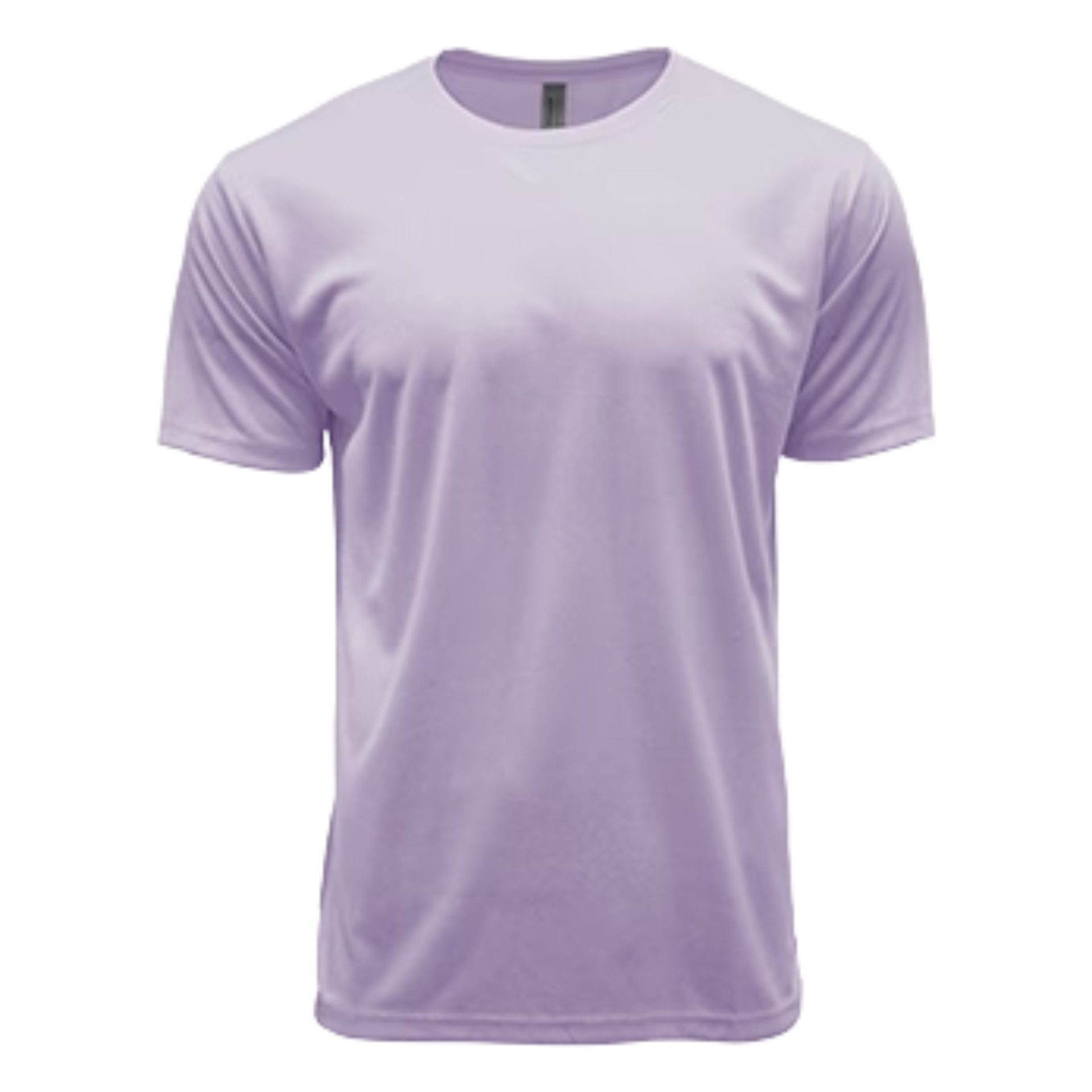 Lavender pindot round neck t-shirt